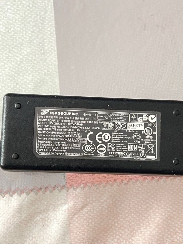 Cargador HP Portátil