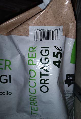 Terriccio Geolia per Ortaggi Bio 45L