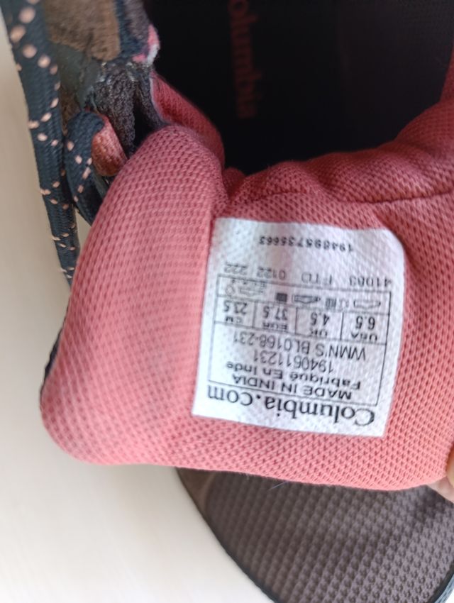 Botas Columbia Senderismo Marrón