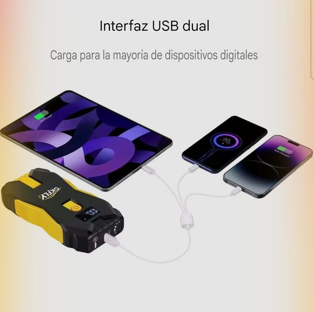 Arrancador coche GKFLY - Batería portátil