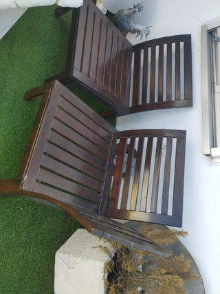 Sillón jardín IKEA 2 plazas con cojines
