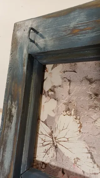 Porticón antiguo de madera