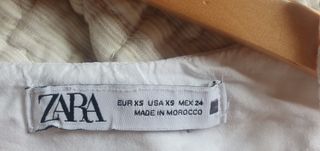 Vestido blanco algodón