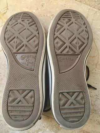 Converse altas azules unisex