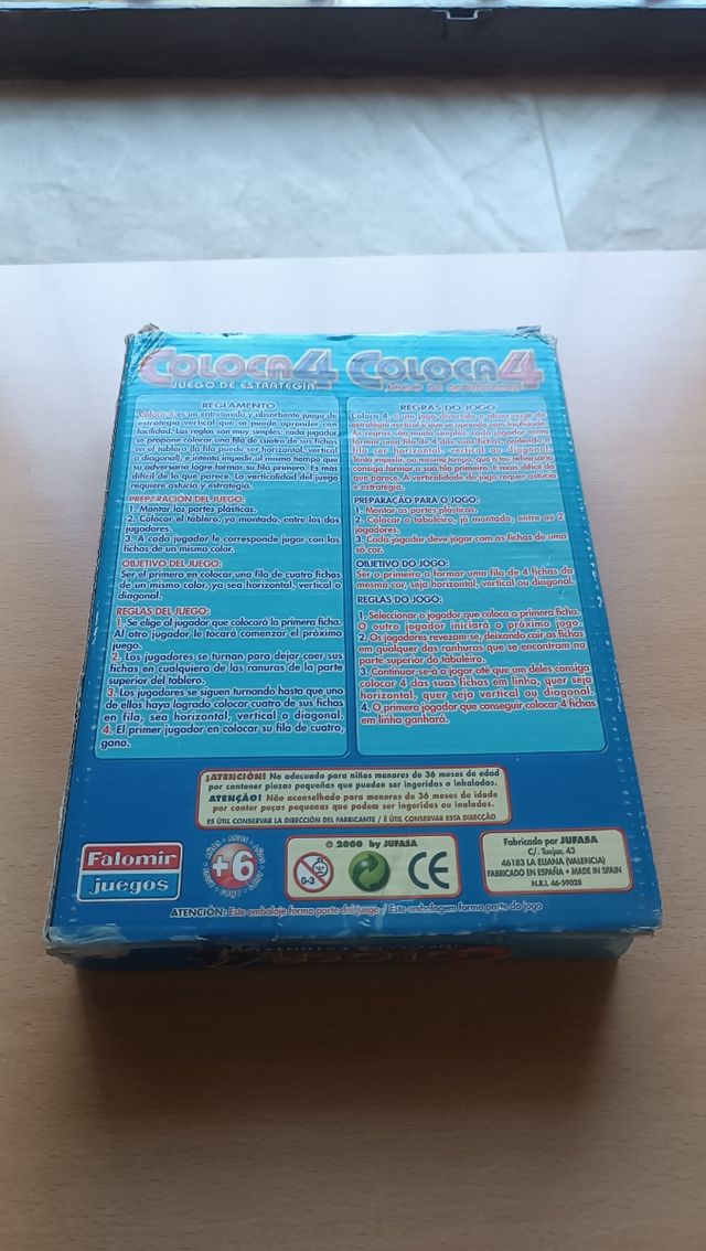 Coloca 4: Juego de mesa