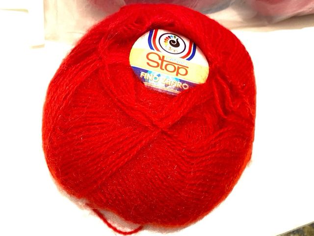 Lana Stop Fino Zafiro 809 - Rojo