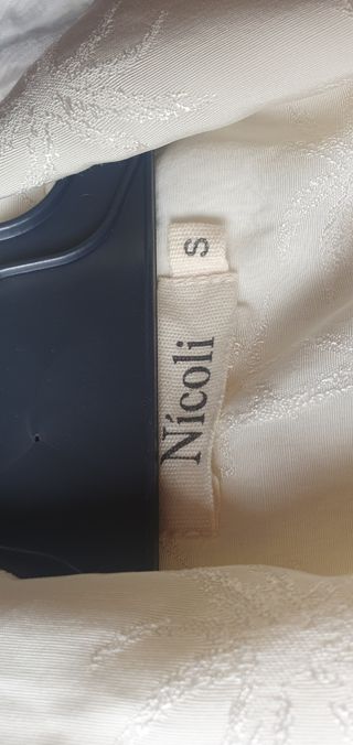 Americana Nicoli blanca /beige talla S