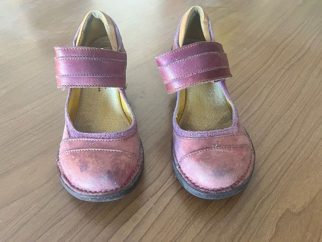 Zapatos tacón mujer purpura nº37