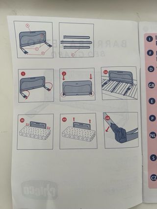 Barrera Cama Chicco  135cm -  Beige