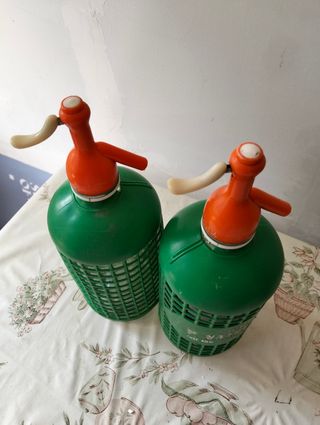 Botellas sifón vintage