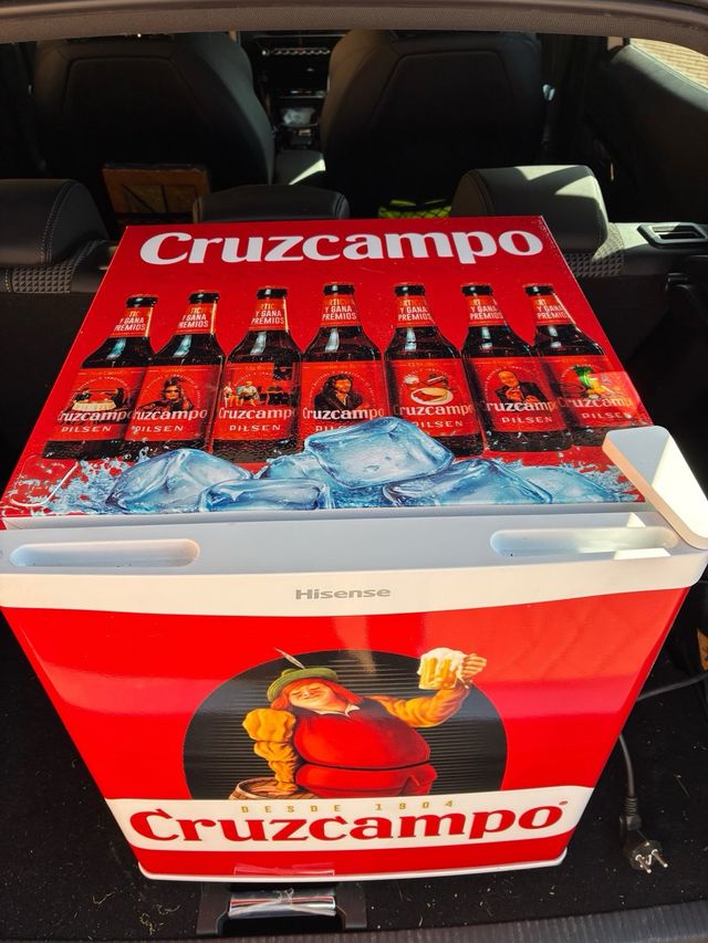 Nevera Cruzcampo Mini-frigorífico
Sin estrenar.