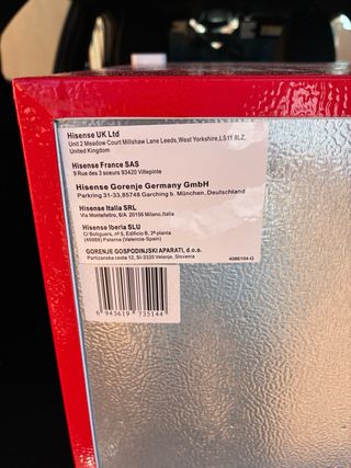Nevera Cruzcampo Mini-frigorífico
Sin estrenar.