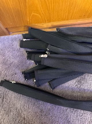 9 Fundas cables 1.5m - Organizadoras