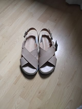 Sandalias Marypaz beige - T.38