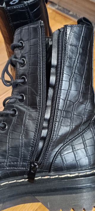 Botas plataforma negras