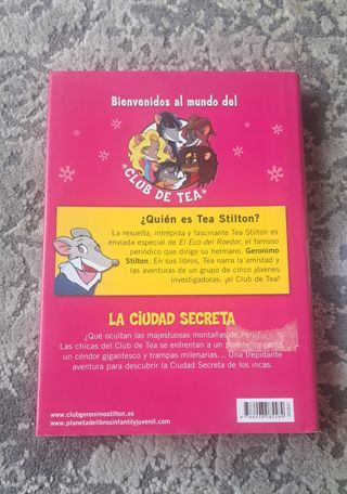 Libros Tea Stilton y Geronimo Stilton