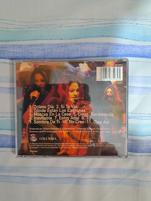 CD Shakira MTV Unplugged