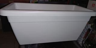 Fioriera Venezia Artevasi XL bianca polipropilene 