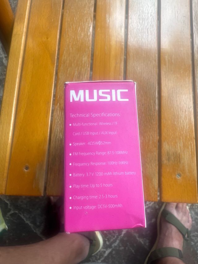 Altavoz inalámbrico Bluetooth BMW