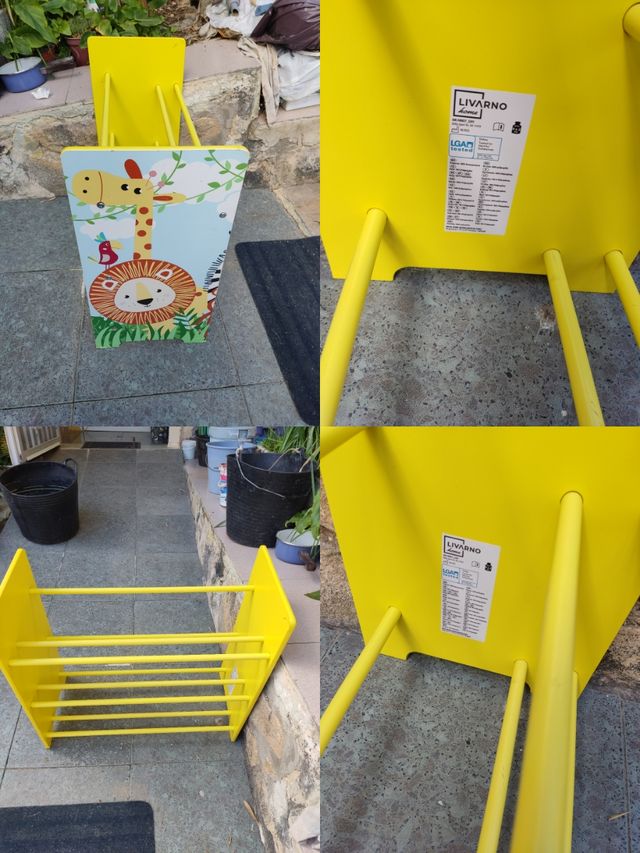 Zapatero infantil LIVARNO amarillo