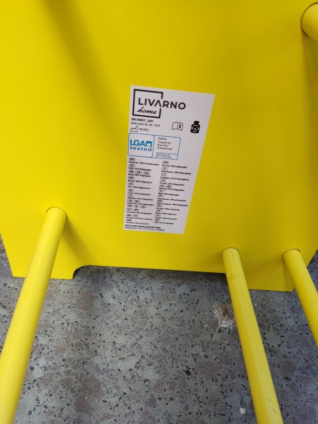 Zapatero infantil LIVARNO amarillo