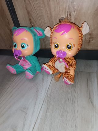 2 Bebés Llorones: Ratón y Tigre