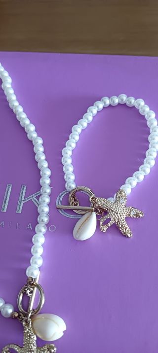 Collar y pulsera nueva a estrenar 