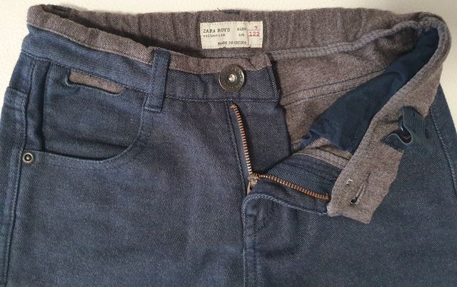 Pantalones azul Zara 6-7 años
