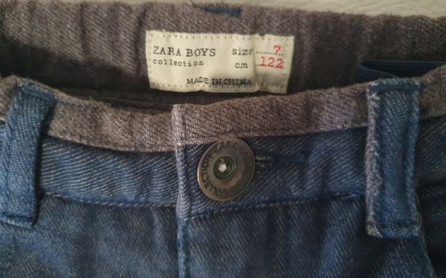 Pantalones azul Zara 6-7 años