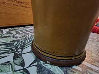 Vaso Ceramica Verde Oliva firma Samarelli