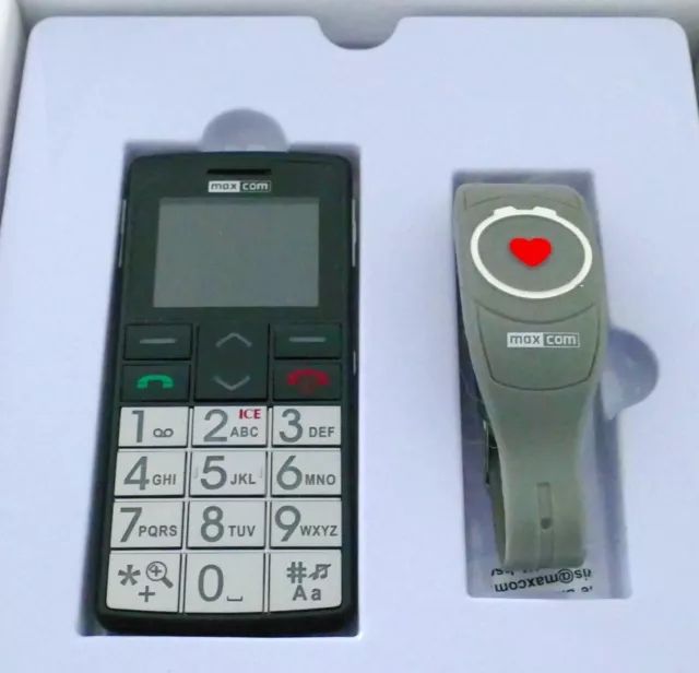 Móvil y pulsera emergencia para mayores
MM715BB