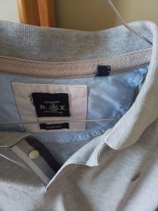 Polo B&K Uomo Grigia Tg.L