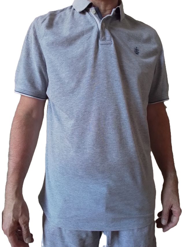 Polo B&K Uomo Grigia Tg.L