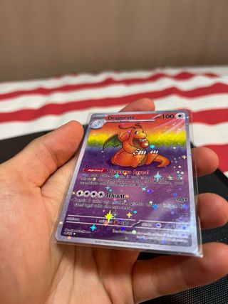 Carte Fan Art Dratini, Dragonair e Dragonite Holo