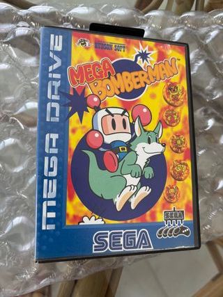 Bomberman Bomber Man Sega Mega Drive PAL Completo