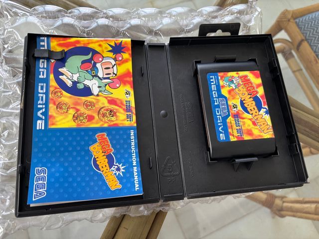 Bomberman Bomber Man Sega Mega Drive PAL Completo