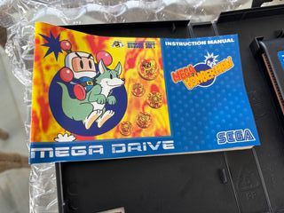 Bomberman Bomber Man Sega Mega Drive PAL Completo