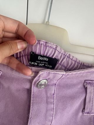 Mini Falda Lila - Talla S