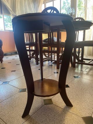 Mesa auxiliar madera - Madera maciza