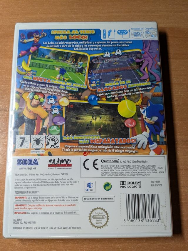 Wii - Sega Superstar Tennis (PAL)