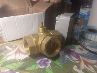 Válvula bola DN32 + Control 220V