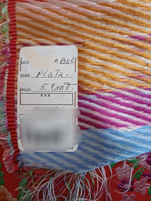 Tela fallera roja - NUEVA