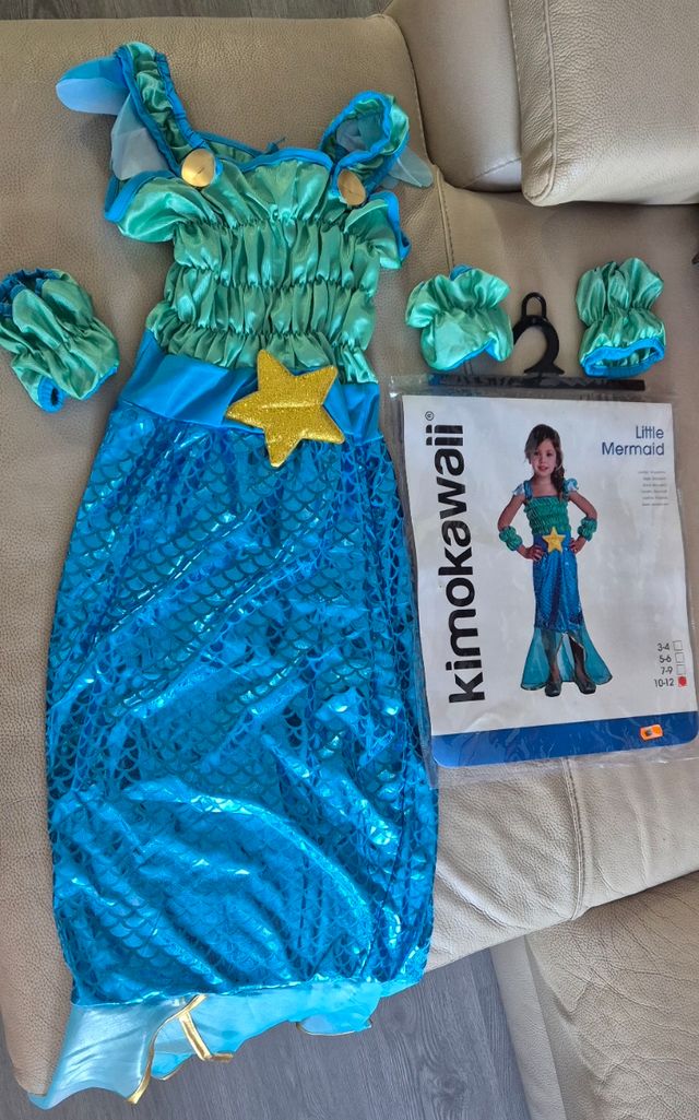 Disfraz Sirena niña