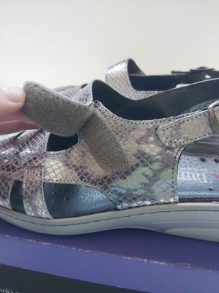 Sandalias Tamicus 38 - Plata