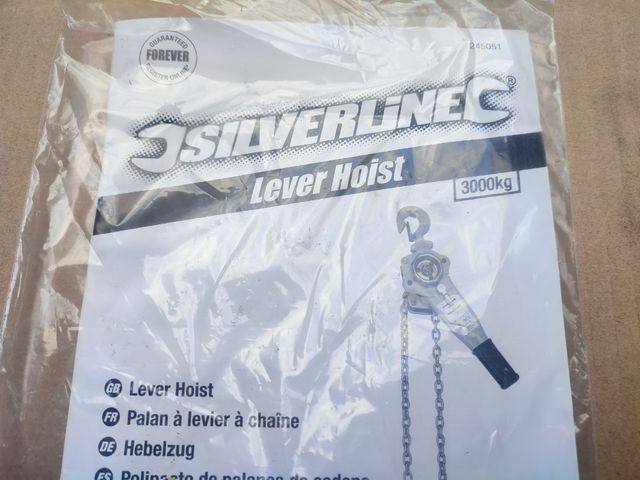 Polipasto de cadena 3Tn - NUEVO tracter cadena.