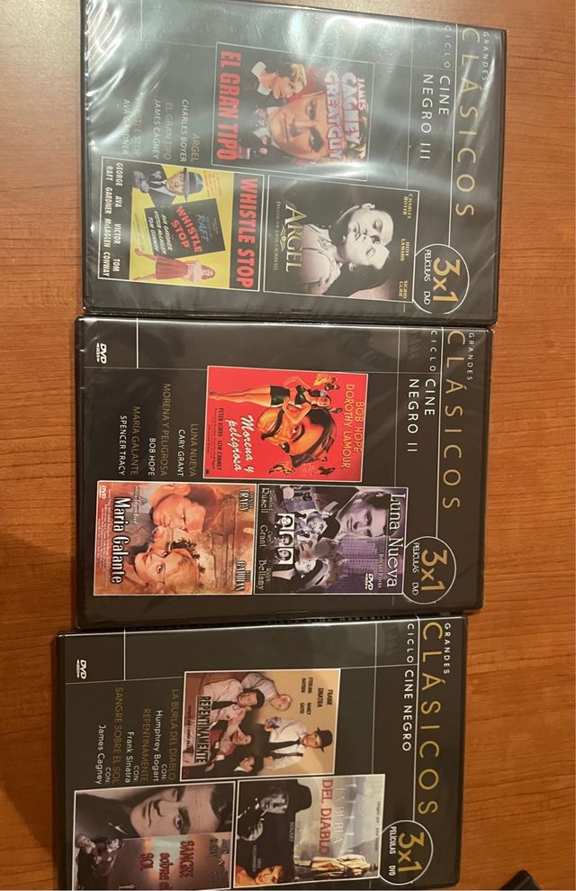 Clásicos Cine Negro I-III (DVD)