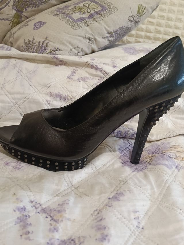 Sandali tacco alto neri