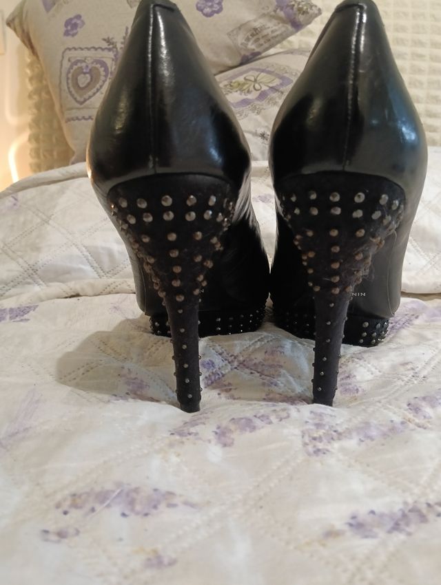 Sandali tacco alto neri