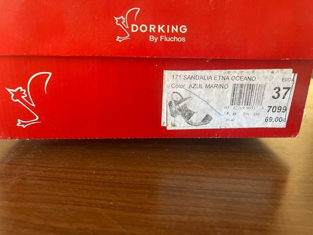 Sandalias Dorking by Fluchos - Azul