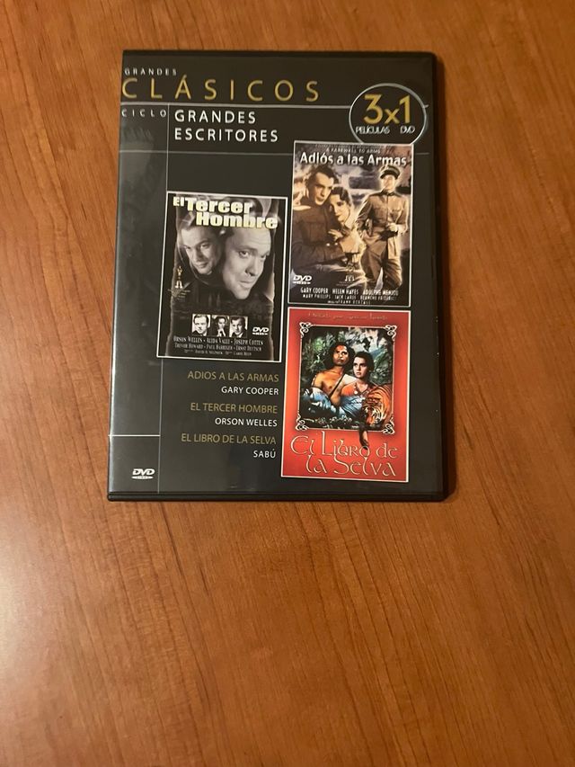 Clásicos del Cine: 3 Películas DVD